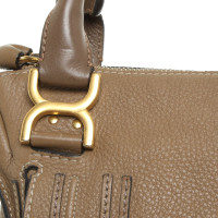 Chloé Handtasche aus Leder in Ocker