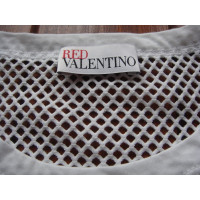 Red Valentino Top en Coton en Blanc