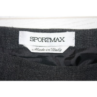 Sport Max Rock aus Wolle in Grau