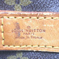 Louis Vuitton Keepall 55 Leer in Bruin