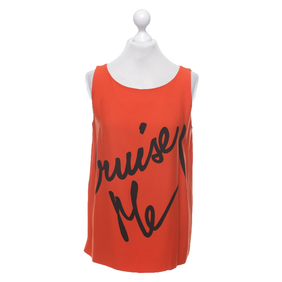 Moschino Top in orange