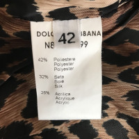 Dolce & Gabbana Schwarze Jacquardjacke