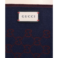 Gucci Echarpe/Foulard en Laine en Bleu