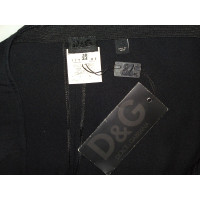 Dolce & Gabbana Broeken Wol in Zwart