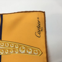 Cartier Schal/Tuch aus Seide in Gelb
