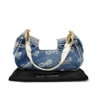 Dolce & Gabbana Handtasche aus Jeansstoff in Blau