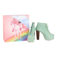 Jeffrey Campbell Ankle boots Suede in Turquoise