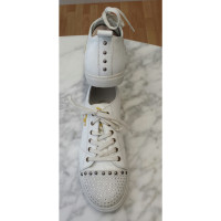 John Galliano Trainers Leather in White