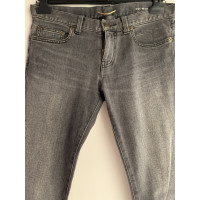 Saint Laurent Jeans en Denim en Gris