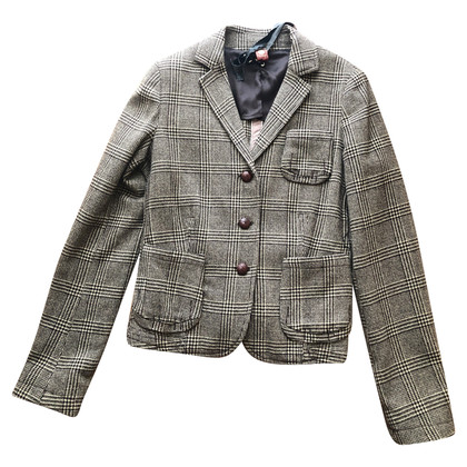 Dondup Jacket/Coat Wool in Brown