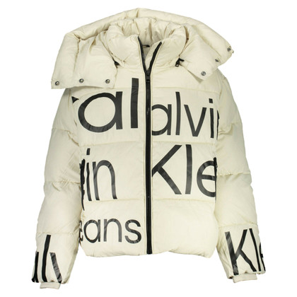 Calvin Klein Jacket/Coat in Beige
