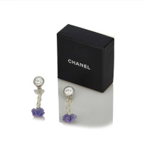 Chanel Ohrring in Violett