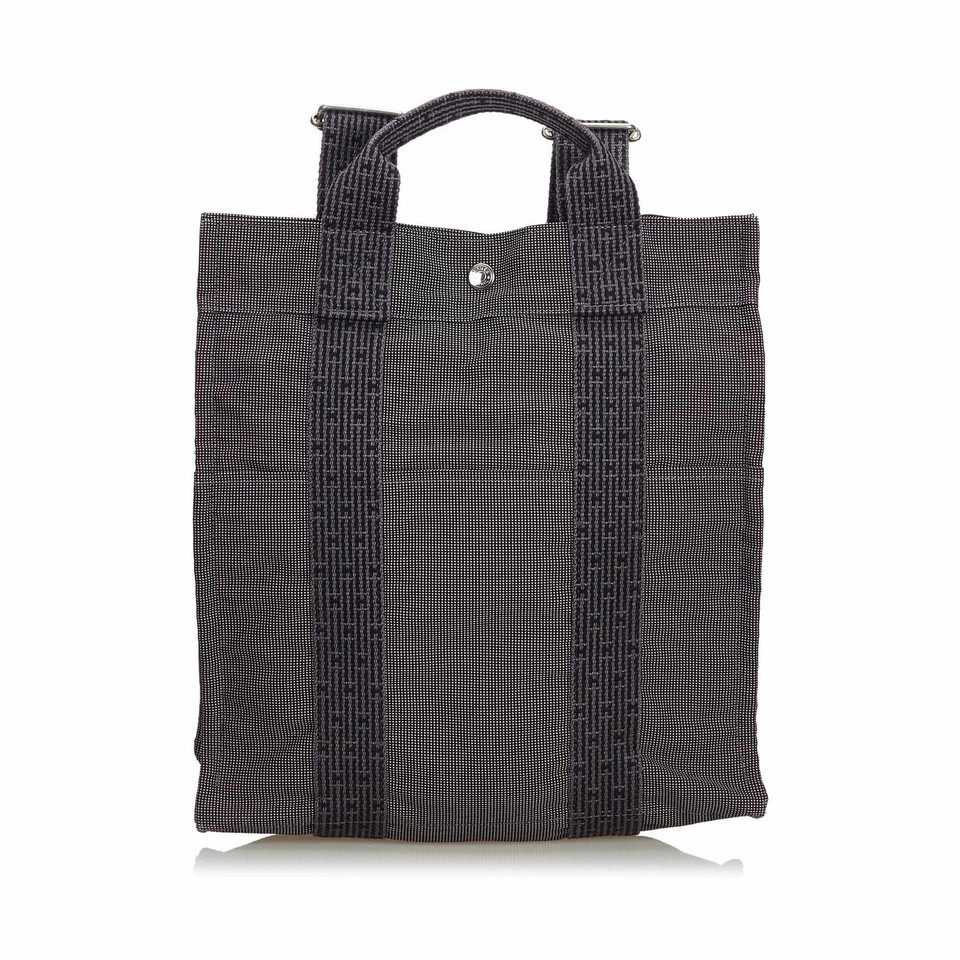 Hermès Backpack Canvas in Grey