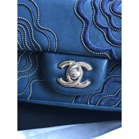 Chanel Sac à bandoulière en Cuir en Bleu