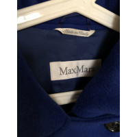Max Mara Oberteil aus Wolle in Blau