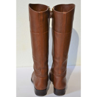 Tory Burch Boots Leather in Brown