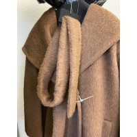 S Max Mara Jacket/Coat in Brown