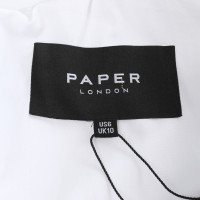 Paper London Robe en Blanc