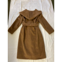 S Max Mara Jacket/Coat in Brown