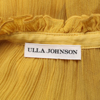 Ulla Johnson Dress Silk in Yellow