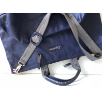 Repetto Handtasche aus Leder in Blau