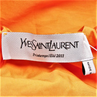 Yves Saint Laurent Blazer in Cotone in Arancio