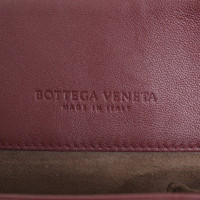 Bottega Veneta "Olimpia Bag Medium" in Bordeaux