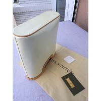 Louis Vuitton Shopper aus Leder in Weiß