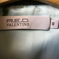 Red Valentino Jas/Mantel Denim in Blauw