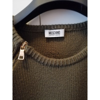 Moschino Cheap And Chic Tricot en Laine en Olive