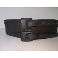 Max Mara Belt Leather in Grey