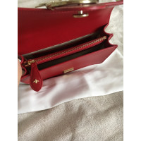 Pinko Handtasche aus Leder in Rot