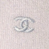 Chanel Pastel blauwe kasjmier trui