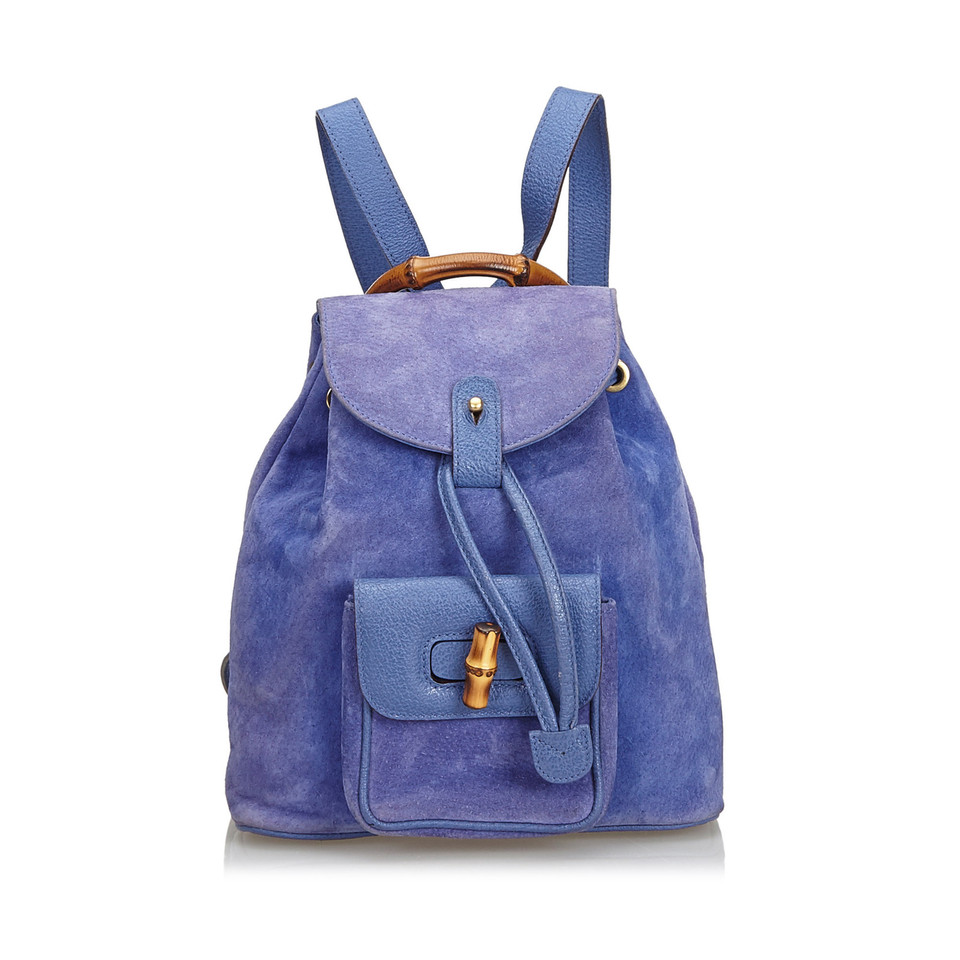 Gucci Backpack Suede in Violet
