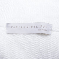 Fabiana Filippi Cardigan in bianco