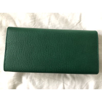 Chloé Täschchen/Portemonnaie aus Leder in Grün