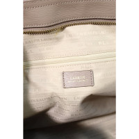 Ralph Lauren Handtasche aus Leder in Taupe