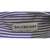 Balenciaga Capispalla in Cotone in Blu