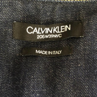 Calvin Klein Capispalla in Denim in Blu