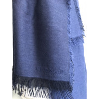 Elie Saab Sciarpa in Cashmere in Blu