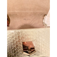 Jimmy Choo Handtasche aus Leder in Gold