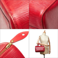 Louis Vuitton Speedy 25 aus Leder in Rot
