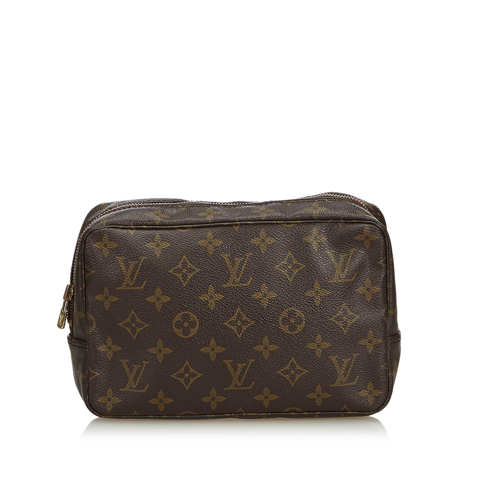 Louis Vuitton Sac à main/Portefeuille en Toile en Marron