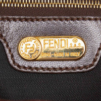 Fendi Baguette Bag Micro Suede in Brown