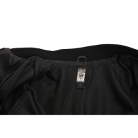Adidas Jacke/Mantel aus Leder in Schwarz