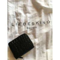 Liebeskind Berlin Täschchen/Portemonnaie aus Leder in Schwarz