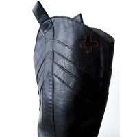 Andere Marke A.F. Vandervorst - Stiefeletten aus Leder in Schwarz