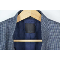Pinko Jacket/Coat Cotton in Blue