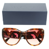 Louis Vuitton Sunglasses in brown / black