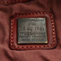 Campomaggi Handbag in bordeaux red